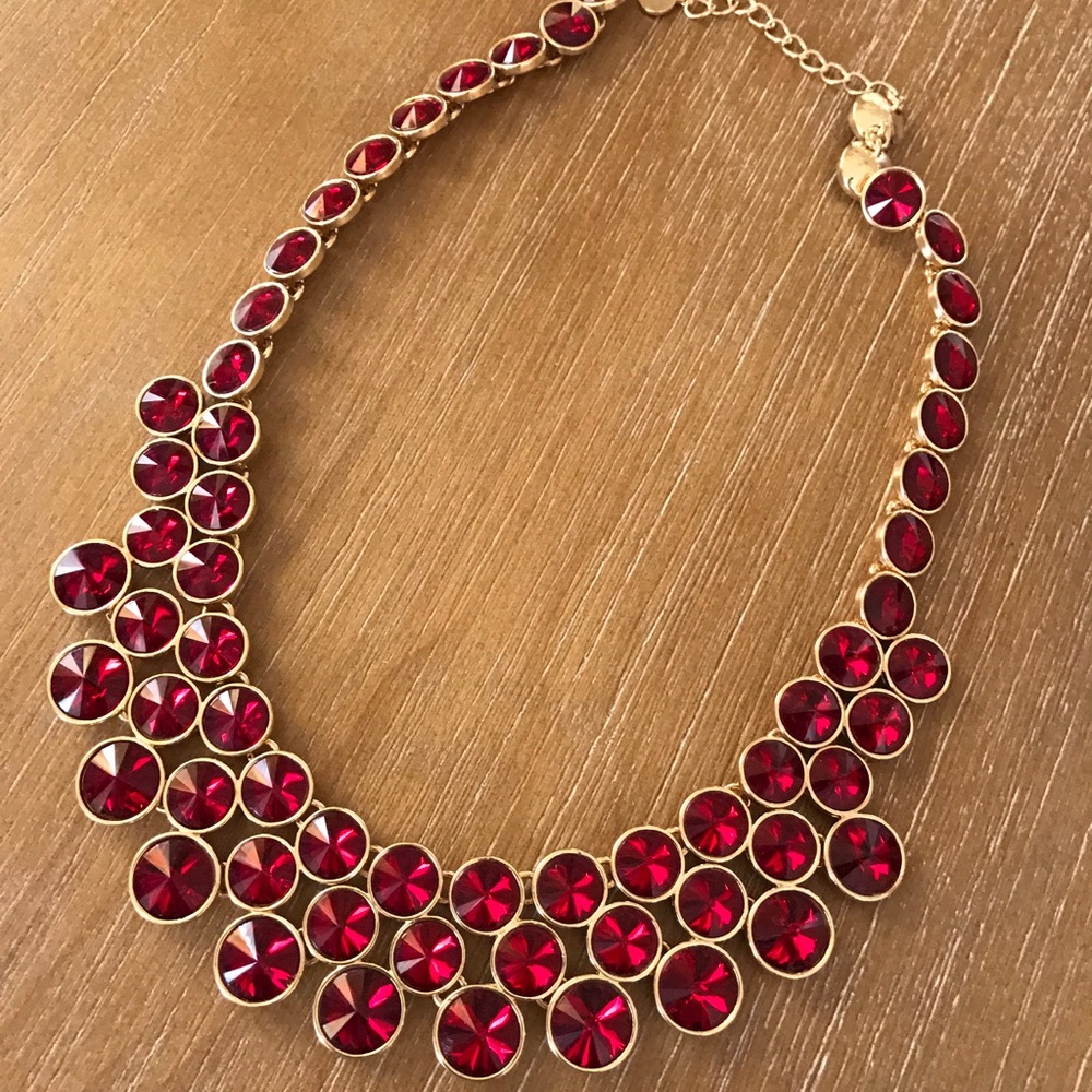 Charter Club NWOT - Chic Statement necklace - Red - Picture 2 of 7